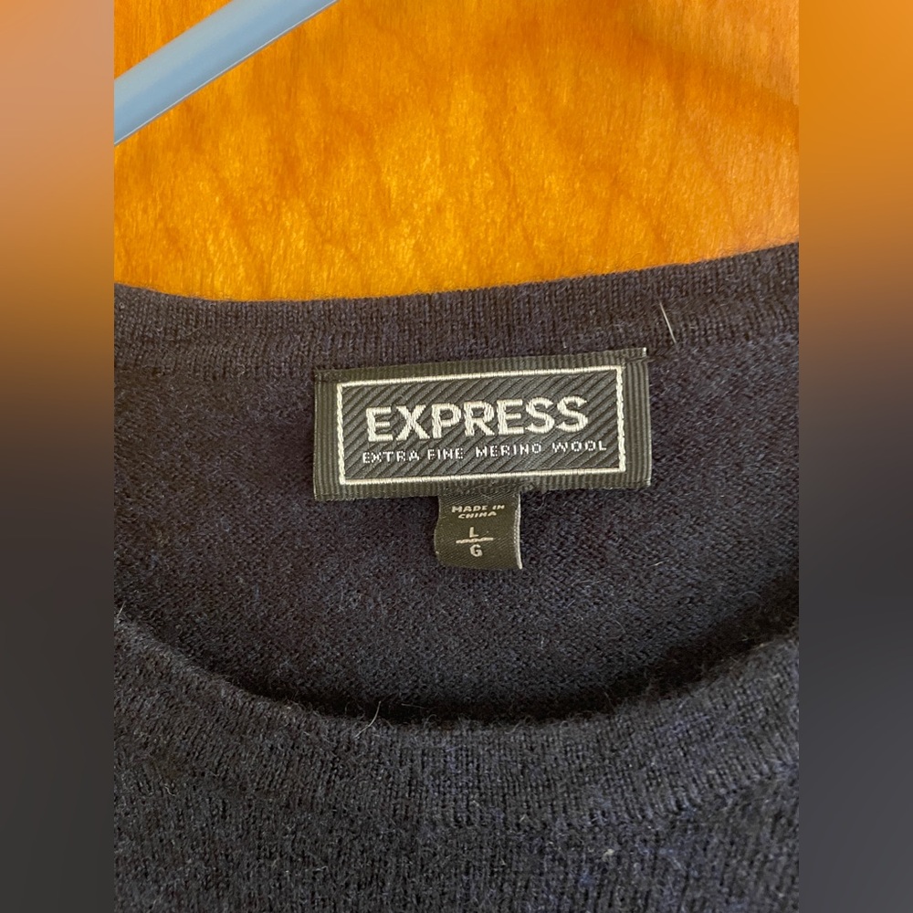 Merino wool crew neck - Picture 2 of 4